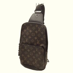 Louis Vuitton Avenue Sling Bag Monogram Macassar Body Bag
